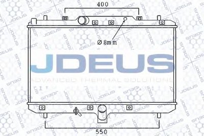 Радиатор, охлаждение двигателя JDEUS купить