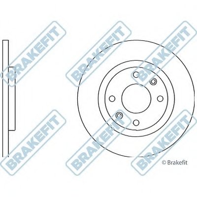 Тормозной диск Brake Fit APEC braking купить