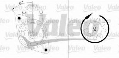 Стартер VALEO