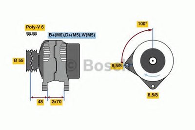 Генератор BOSCH купить