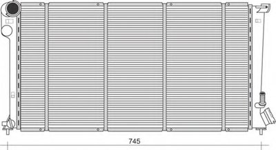 Радиатор, охлаждение двигателя MAGNETI MARELLI купить