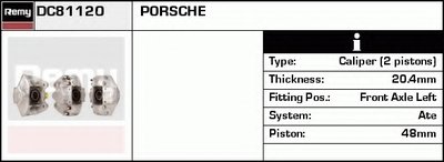 Тормозной суппорт Remanufactured REMY (Multiline) DELCO REMY