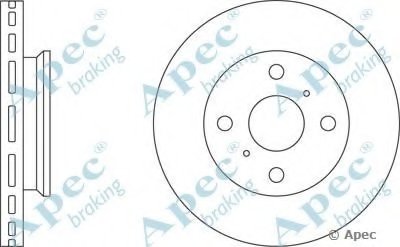 Тормозной диск APEC braking купить