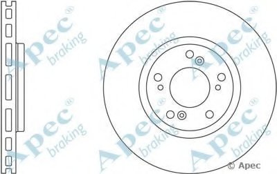 Тормозной диск APEC braking купить