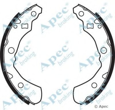 Тормозные колодки APEC braking купить