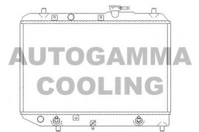 Радиатор, охлаждение двигателя AUTOGAMMA купить