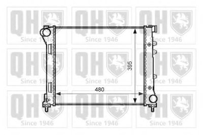 Радиатор, охлаждение двигателя QUINTON HAZELL купить