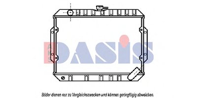 Радиатор, охлаждение двигателя AKS DASIS купить