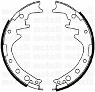 Комплект тормозных колодок METELLI купить
