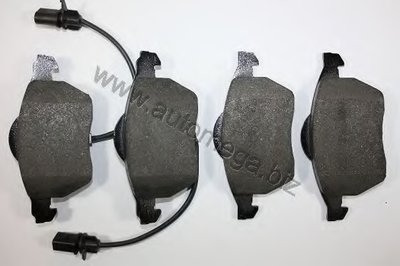 Комплект тормозных колодок, дисковый тормоз Erstausrüster AUTOMEGA