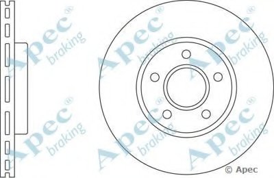 Тормозной диск APEC braking купить