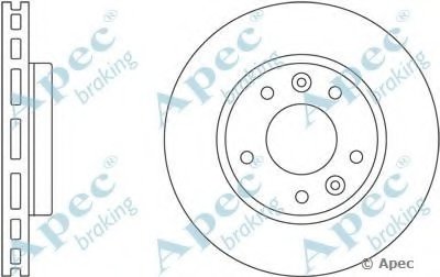 Тормозной диск APEC braking купить