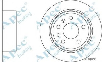 Тормозной диск APEC braking купить