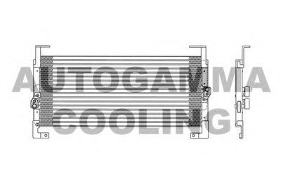 Конденсатор, кондиционер AUTOGAMMA купить