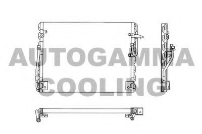 Конденсатор, кондиционер AUTOGAMMA купить
