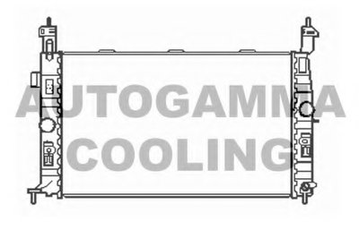 Радиатор, охлаждение двигателя AUTOGAMMA купить