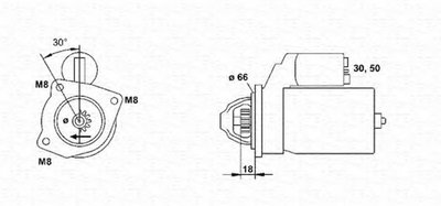 Стартер MAGNETI MARELLI купить