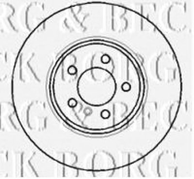 Тормозной диск BORG & BECK купить