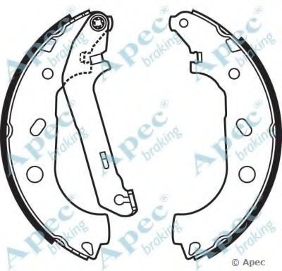 Тормозные колодки APEC braking купить