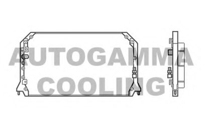 Конденсатор, кондиционер AUTOGAMMA купить