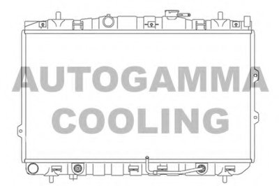 Радиатор, охлаждение двигателя AUTOGAMMA купить