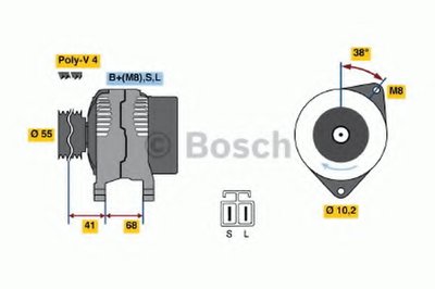 Генератор BOSCH купить