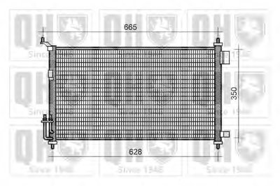 Конденсатор, кондиционер QUINTON HAZELL купить