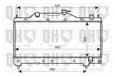 Радиатор, охлаждение двигателя QUINTON HAZELL купить