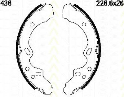 Комплект тормозных колодок TRISCAN купить