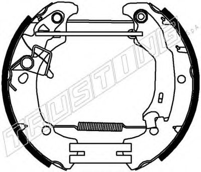 Комплект тормозных колодок FAST KIT TRUSTING купить