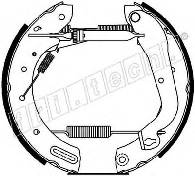 Комплект тормозных колодок FAST KIT fri.tech. купить