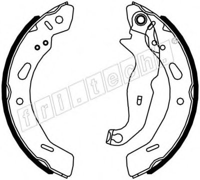 Комплект тормозных колодок REPARATION KIT fri.tech. купить