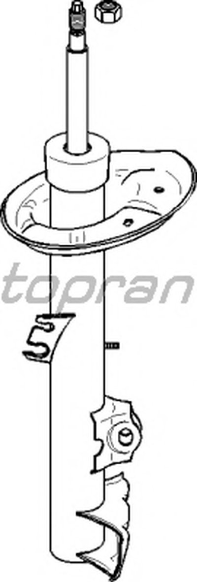 Амортизатор TOPRAN купить
