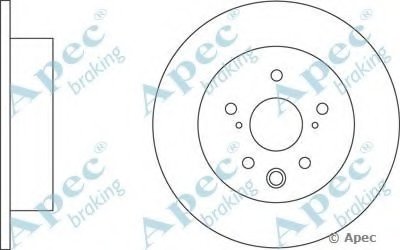 Тормозной диск APEC braking купить