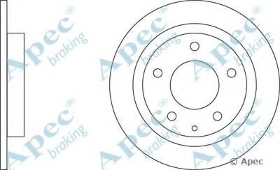 Тормозной диск APEC braking купить