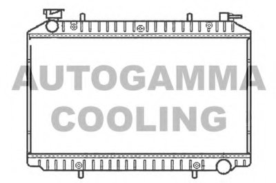 Радиатор, охлаждение двигателя AUTOGAMMA купить