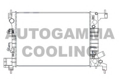 Радиатор, охлаждение двигателя AUTOGAMMA купить