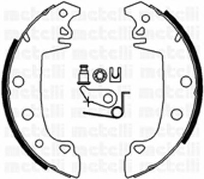 Комплект тормозных колодок METELLI купить