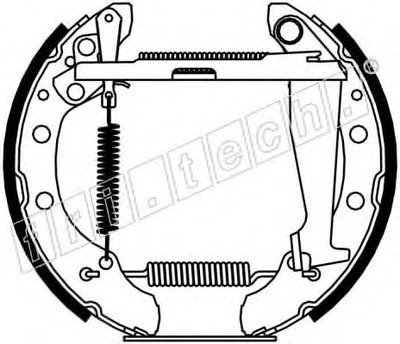 Комплект тормозных колодок FAST KIT fri.tech. купить