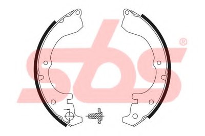 Комплект тормозных колодок sbs купить