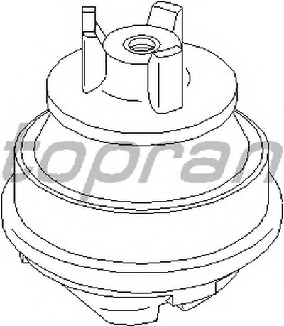 Кронштейн двигателя TOPRAN купить