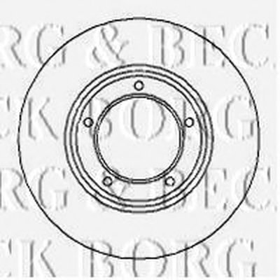 Тормозной диск BORG & BECK купить