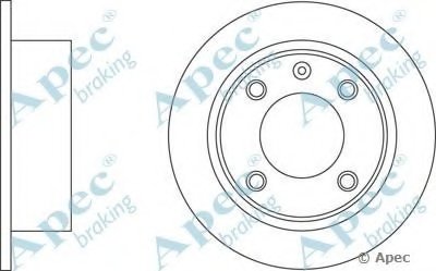 Тормозной диск APEC braking купить