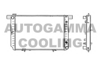 Радиатор, охлаждение двигателя AUTOGAMMA купить