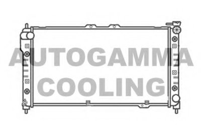 Радиатор, охлаждение двигателя AUTOGAMMA купить