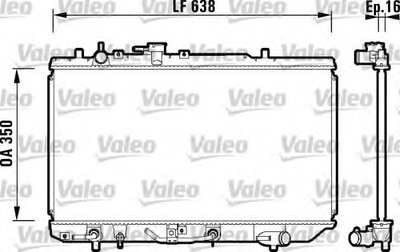 Радиатор, охлаждение двигателя VALEO купить