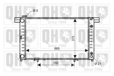 Радиатор, охлаждение двигателя QUINTON HAZELL купить