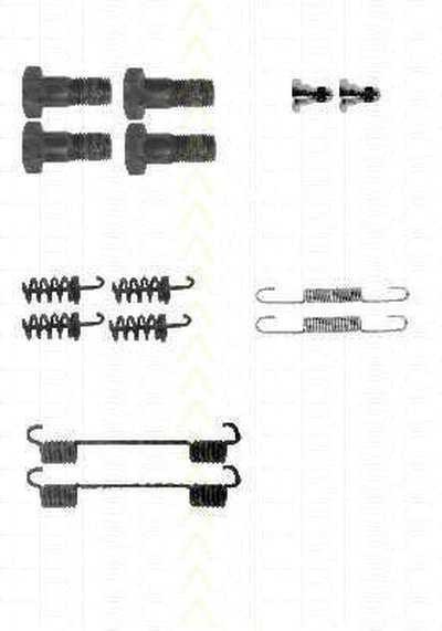 Комплектующие, стояночная тормозная система TRISCAN