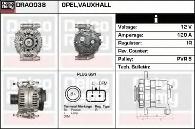 Генератор Remanufactured REMY (Light Duty) DELCO REMY купить