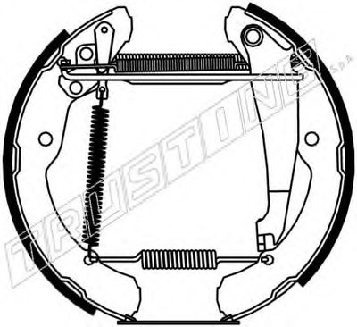 Комплект тормозных колодок FAST KIT TRUSTING купить